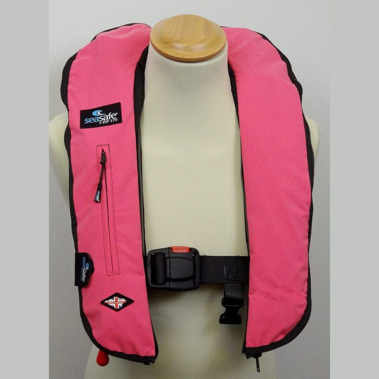 IZip 170N LifeJacket Hot Pink Automatic & Manual Inflatable Life